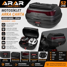 Wogen 52 Litre Arka Çanta Siyah - 3289