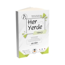 Zekaküpü 7.sınıf Heryerde Türkçe 60 Föy Öğreten Sorularla Adım Adım Zirveye