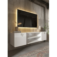Resital Tv Ünitesi S1242-1 Beyaz Beyaz