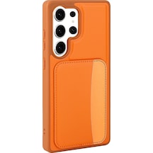More Tr Samsung Uyumlu Galaxy S25 Ultra Kılıf Kartlıklı Zore X-kart Silikon Kapak - Lacivert