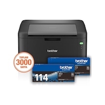 Brother Hl-l1232w-2t Mono Lazer Usb/wıfı A4 Yazıcı 2 Tam Dolu Tonerli
