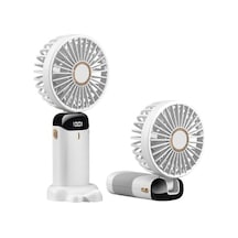 Mini Katlanabilir El Vantilatörü, 5 Hızlı Usb Şarj İle Taşınabilir Ve Kullanışlı Fan