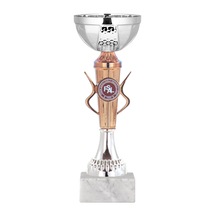 Odak Kupa - Economy Kupalar - Eco-035 B - 22 Cm Altın - Beyaz