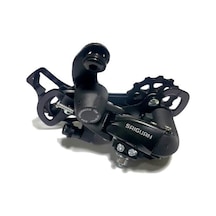 Saiguan Shimanotx-35 Muadili 7/8 Braketsiz Bisiklet Arka Aktarıcı Braketsiz Siyah
