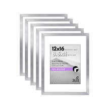 Americanflat Cilalı Pleksiglaslı Resim Çerçevesi, 30,5 X 40,6 Cm, 5 Adet, Paspartulu 21,6 X 28,9 Cm Çerçeve Olarak