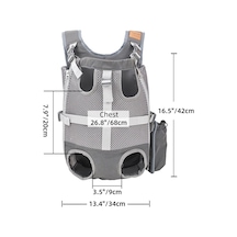 Jokmae Çift Taraflı Evcil Hayvan Sırt Çantası