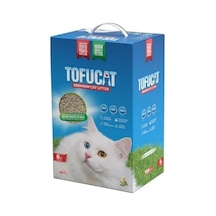Tofucat Tuvalete Atılabilen Koku Hapsedeci Topaklaşan Doğal Tofu Kedi Kumu 8 L