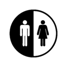 Klozet Banyo Sticker Wc Yapıştırma Resim 8 Siyah