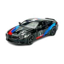 Kinsmart Dianomi Bmw M8 Competition Coupe Livery Edition Siyah 13 Cm 1/38 Model Araba
