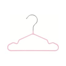 Willowhaven 10 Adet Pembe Mini Kedi Askısı Kaymaz Metal Mağaza Askılık Pembe