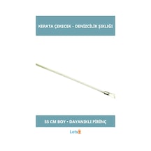 Letsii Dayanıklı Pirinç Çapalı Kerata Çekecek 55 Cm Dekoratif Aksesuar