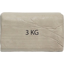 Beyaz Seramik Hamuru 3 Kg Kil Seramik Çamuru