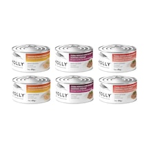 Molly 3 Çeşit Karma Yetişkin Kedi Konservesi 85 Gr. X 6 Adet