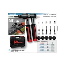 Nttools M5 M12 Cırcırlı Somun Perçin Pensesi Seti Nt6255set