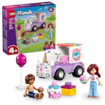 LEGO® Friends Tek Boynuzlu At Pasta Dağıtım Arabası 42675 - 4 yaş ve üzeri çocuklar için Yaratıcı Oyuncak Yapım Seti (67 Parça)