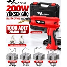 Valkyrie 200w Plastik Kaynak Makinesi 1000 Zımba Uçlu Çantalı Tamir Seti Düzleştirme Başlıklı