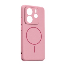 Xiaomi Redmi Note 14 4g Mika Pc Magsafe Kapak - Pembe Çok Renkli