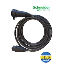 Cgc Hes Kablo Uzatma - Fiş Priz Schneider - 3x2.5 % Yüz Tam Bakır Seyyar Kablo Araç Şarjı -karavan Ve Sanayi Cihazları Uyumlu 15 Metre