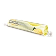 Büzgülü Çöp Torbası Orta Boy Limon Kokulu 10 Adet 55 x 60 CM