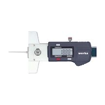 Werka 211-8715 30mm İğne Uçlu Dijital Lastik Derinlik Kumpası