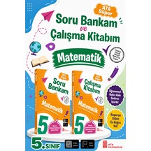 5. Sınıf Ata Süper Matematik Soru Bankam + Çalışma Kitabım Seti