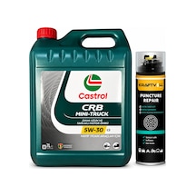 Castrol Crb Mini Truck C2 5W-30 7 L + Lastik Tamir Kiti 400 ML