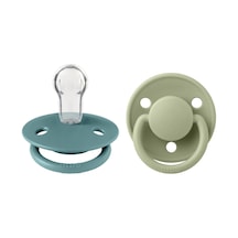 Bibs De Lux 2'li Silikon Emzik I Island Sea & Sage I 0-36 Ay Çok Renkli