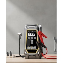 Tek Akü Takviye Lastik Şişirme Ve Powerbank Özellikli Çok Fonksiyonlu Cihaz Najmaddin