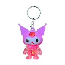 Kuromi Işıklı Anahtarlık Olg-366-pembe