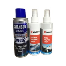 Swanson Works Oto Parfüm 200 Ml Würth Buğu ve Yağmur Sprey 150 Ml