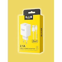 Galio Deluxe Gl-c2a 2.1a Type-c Şarj Aleti Usb-a Kablolu