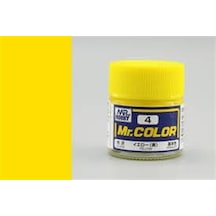 10 Ml. Yellow Mr.color Serisi Maket Boyası, Mr.hobby C004 Standart
