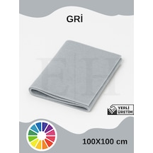 Gri Renk Metrelik Ince Keçe Kumaş Keçe 1 Mm Aktivite Keçesi Renkli Keçe 1 Metre 100 Cm X 100 Cm
