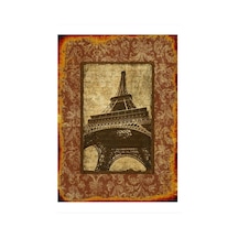 Bedeko Fransa Eyfel Kulesi Mdf Tablo 35 Cm X 50 Cm