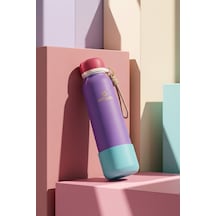 Emsan Thermos Bottle Çelik Sızdırmaz Termos 750 Ml Mor Purple
