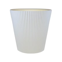 Omnipazar So-lns3 Dekoratif Luna Saksı 29 Litre No 3 Beyaz