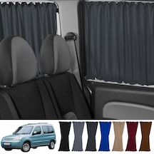 Pandami Citroen Berlingo 1.nesil 1996-2009 Uyumlu Füme Raylı Oto Perde Takımı