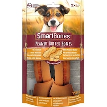 Smartbones Tavuklu Fıstık Ezmeli Medium Düğüm Kemik 2'li 158gr