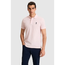 U.s. Polo Assn. Erkek Açık Pembe Tişört Basic 50324998-vr078 Acık Pembe