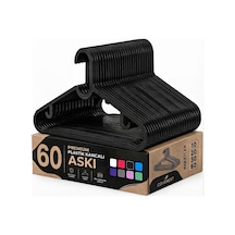 Coverest 60 Adet Slim Plastik Elbise Askısı Diğer