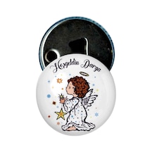 Famous Bebek Şekeri Magnet Bebek Mevlüt Hediyelik Isimli Kapak Açacak  (434856291)