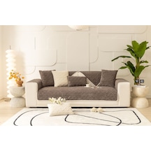 Tcherchi Peluş Kanepe Minimalist Oturma Odası Kaymaz Koltuk Örtüsü 90 X 180
