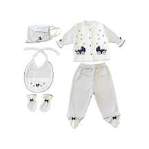 Sema Baby 5'li Set - Mavi Beyaz