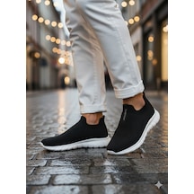Jack & Jones Jfwjesmond Erkek Siyah Beyaz Sneaker Aqua Spor Ayakkabı 12289351 Çok Renkli