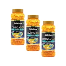 3 Adet Shiffa Home Omega 3 - 6- 9 1000 MG 200 Softjel