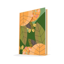 Deffter Pastel Sert Kapak Çizgili Defter Kahverengi 64523-7
