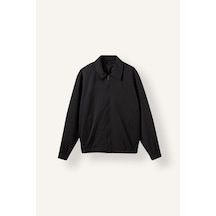 Defacto Regular Fit Polo Yaka Astarlı Cepli Mont I7122ax26auar9 Antrasit-ar9