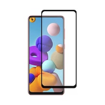 Samsung Galaxy A21S ile Uyumlu Tam Kaplayan Cam Ekran Koruyucu