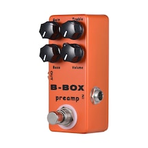 Moskyaudio B-box Elektro Gitar Preamp Overdrive Efekt Turuncu