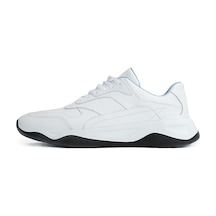 Max Up Whıte Beyaz Sneaker Erkek Deri Ayakkabı 001